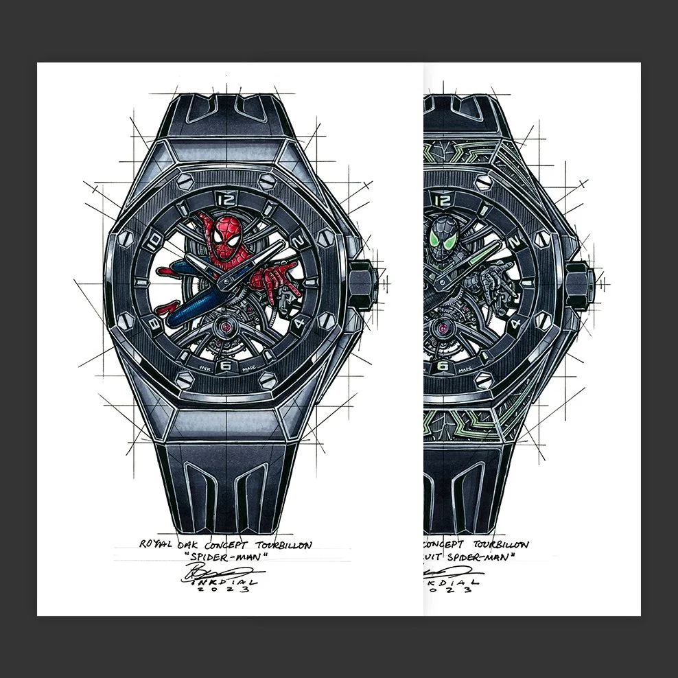 Audemars Piguet Royal Oak 15500 - Set of 2 Art Prints — INKDIAL